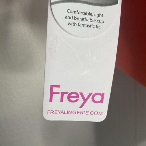 NWT Freya Signature Moulded Spacer Full Coverage Bra Women Size 34J Red Chilli - Picture 7 of 11